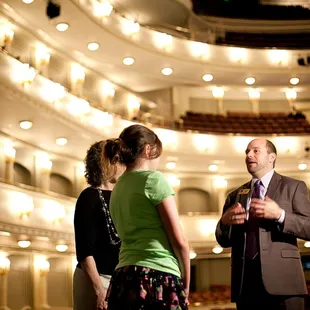 Backstage at  FWOpera