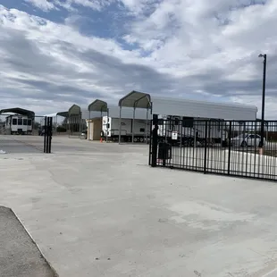 our adult area is gated , laundry and showers and wifi