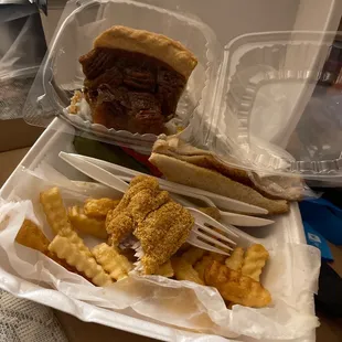 Photo is the almost aftermath...lol...now let me finish the damage...lol