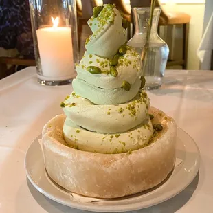 Pistachio gelato