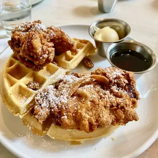 Chicken & Waffle Plate