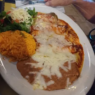 Combination plate