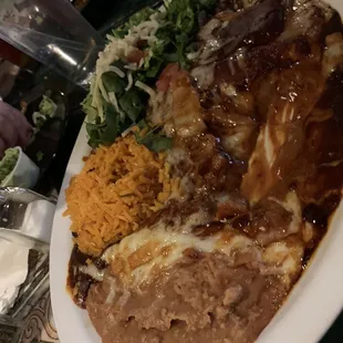 Red Enchiladas (Dinner)