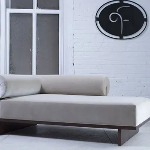 Reupholstered Chaise