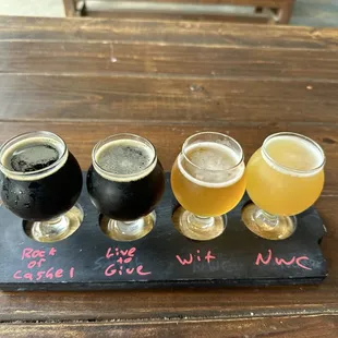 Beer flights