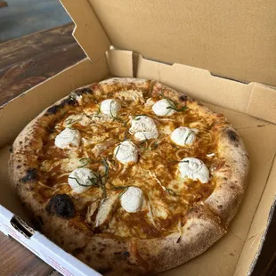 Chicken Vindaloo Pizza