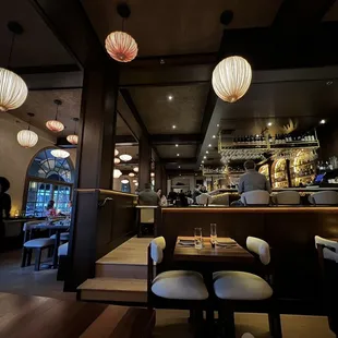 The bar