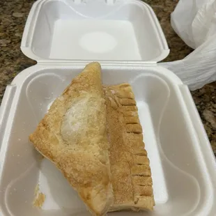 Guava and apple pastry