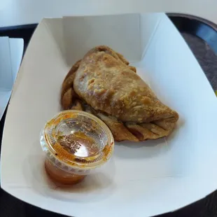 Chicken empanada