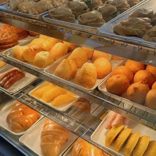 a variety of baked goods