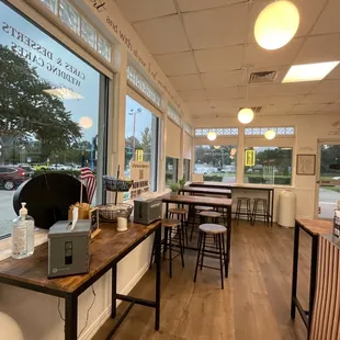 Inside dining