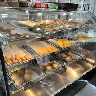 a variety of pastries