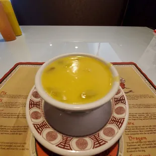 Chicken mushroom soup.