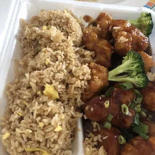 General tso chicken carry out