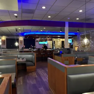 the dining area