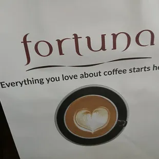 a cup of coffee on a table