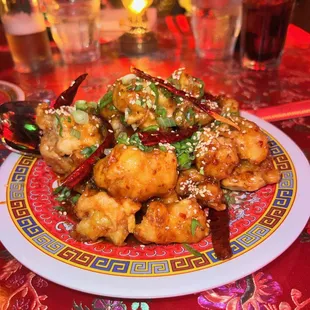 General Tao cauliflower