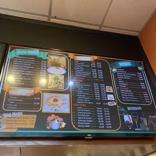 Menu II
