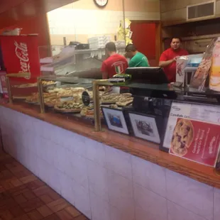 In the spot cooking and Cheffing...