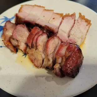 Bbq pork and roast pork