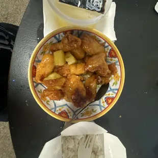 Pineapple chicken