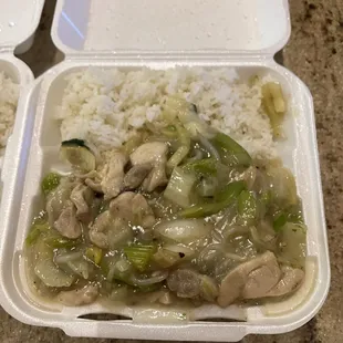 Chicken chop Suey...$4.70