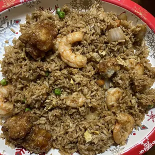 Big Shrimp Fried Rice