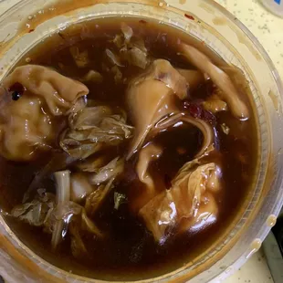 Szechuan Soft Wonton