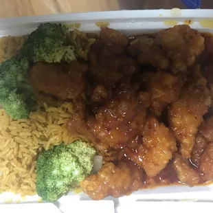 Generals tso chicken really yummy!