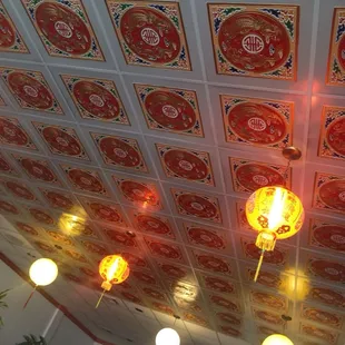 The ceiling