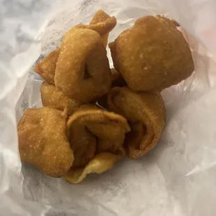10 pieces of friend wonton.