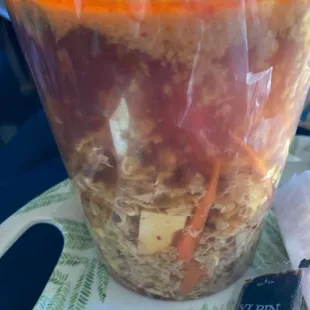 Hot and Sour soup no cornstarch