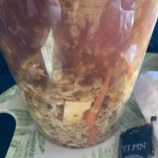 Hot and sour soup no cornstarch