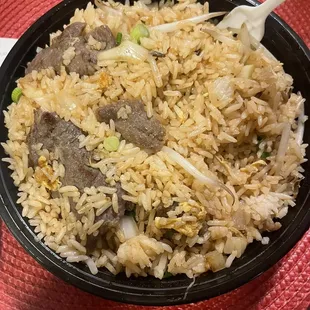 L. Beef Fried Rice