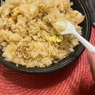L. Shrimp Fried Rice