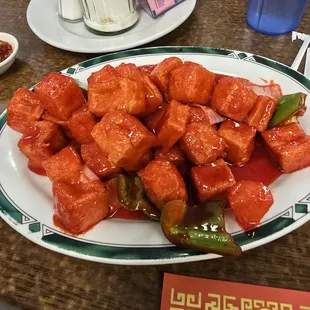 Loved it. Crispy yet not too sweet. Add white rice and yummy!