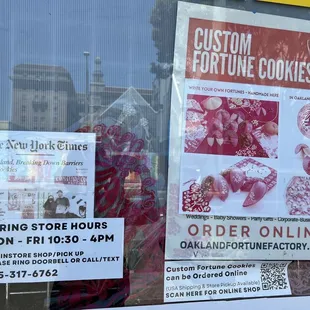 Ordering online info