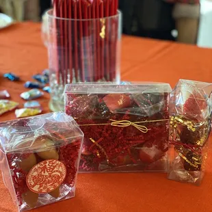 Our Lunar New Year table display