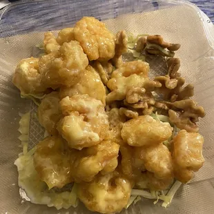 Honey Walnut Prawns
