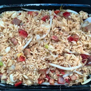Pork fried rice