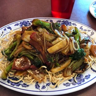 Chow Mein BBQ Pork.