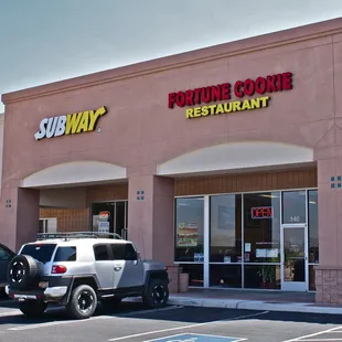 Entrance to the Fortune Cookie Restaurant.