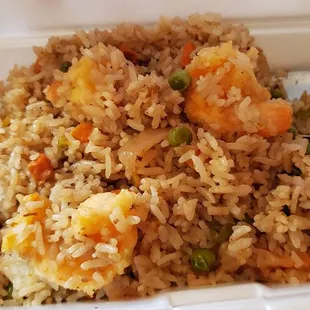 Shrimp fried rice