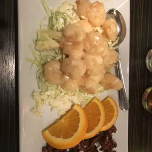 Glazed Walnut Shrimp