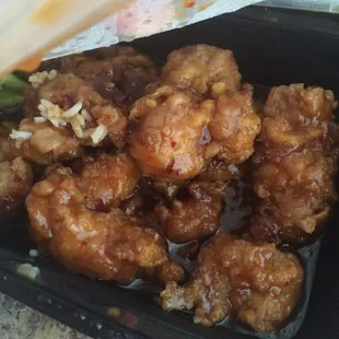 General Tso's Chicken ( Once again, there was more but I enjoyed already)