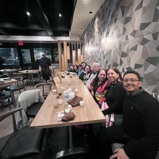 Happy Family after dinner