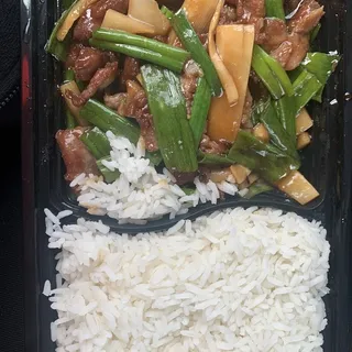 Mongolian Beef   Lunch