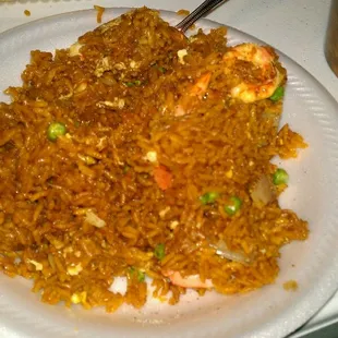 New york quality shrimp fried rice (almost)