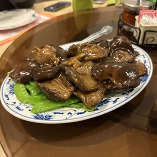 Snow peas &amp; mushroom