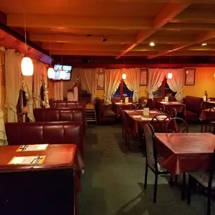 interior, sushi and sashimi